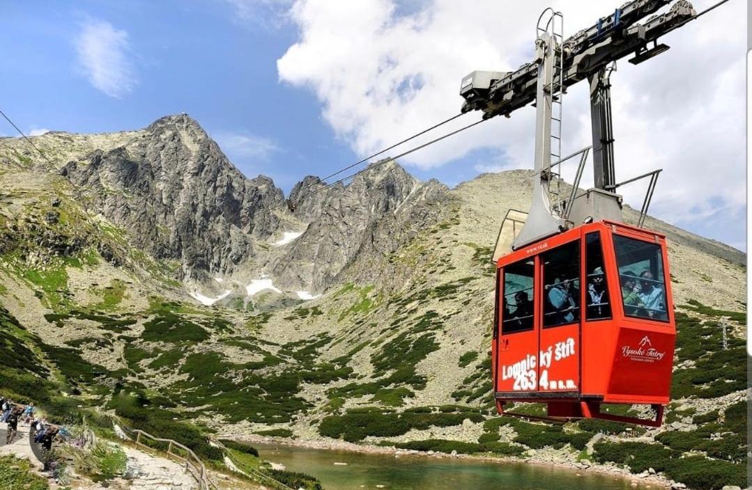 Apartment Tatry Hiking & Wellness Vel'ka Lomnica Exteriör bild